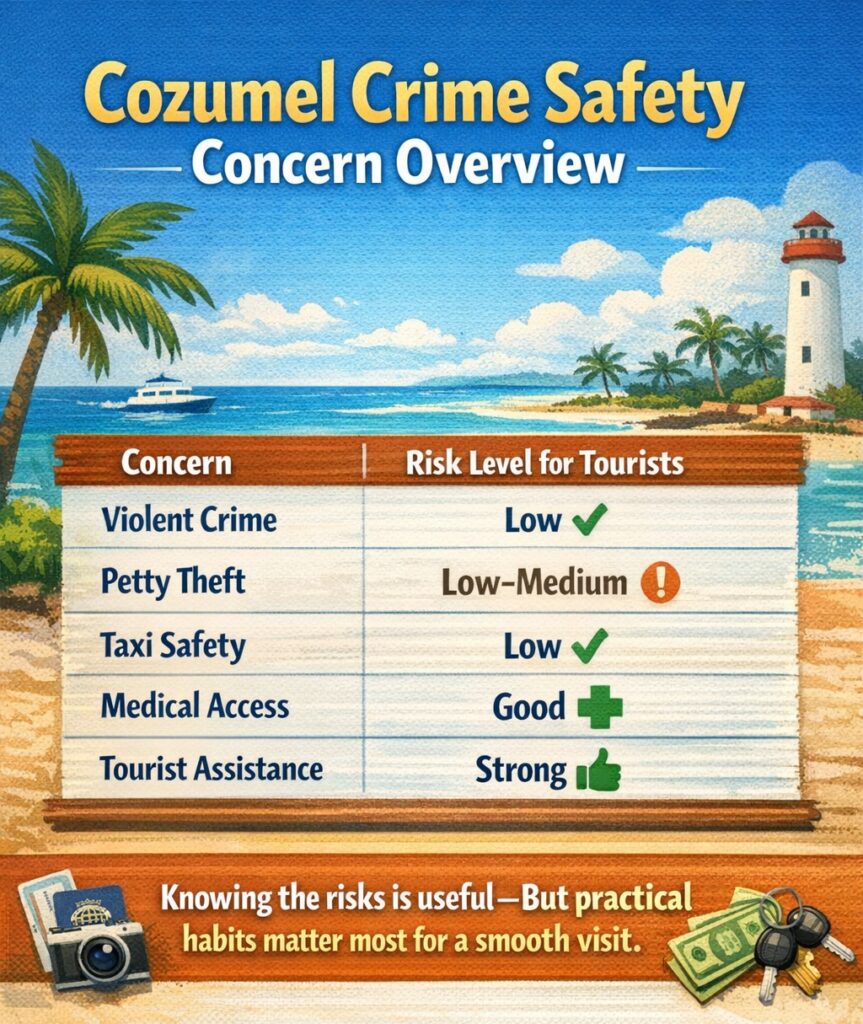 Cozumel Crime Safety Concerns