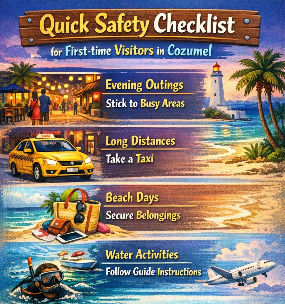 Quick Safety Tips for First-time Visitors in Cozumel